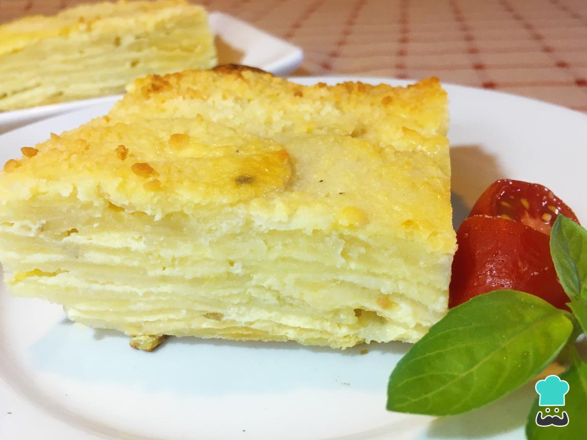Receta de Milhojas de papas al horno