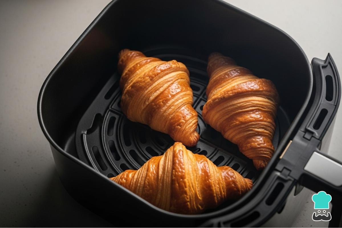 Receta de Croissants en freidora de aire