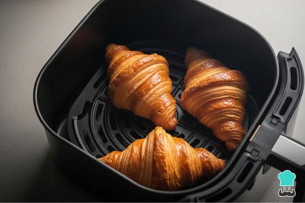 Receta de Croissants en freidora de aire