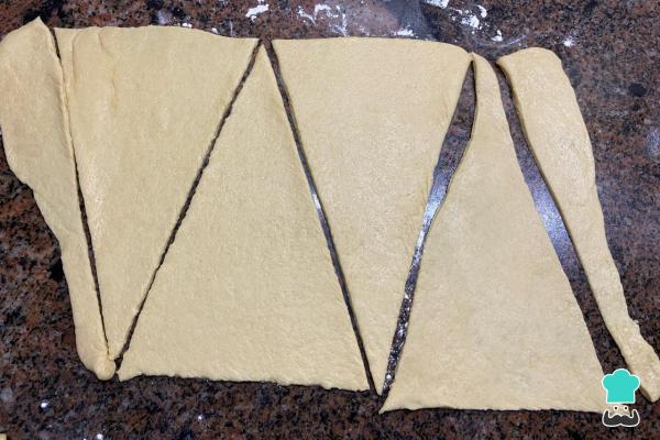 Receta de Croissants en freidora de aire - Paso 6