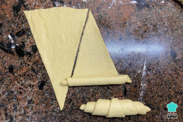 Receta de Croissants en freidora de aire - Paso 7