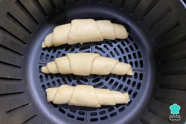 Receta de Croissants en freidora de aire - Paso 8