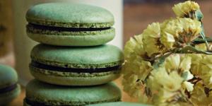 Receta de Macarons de té matcha