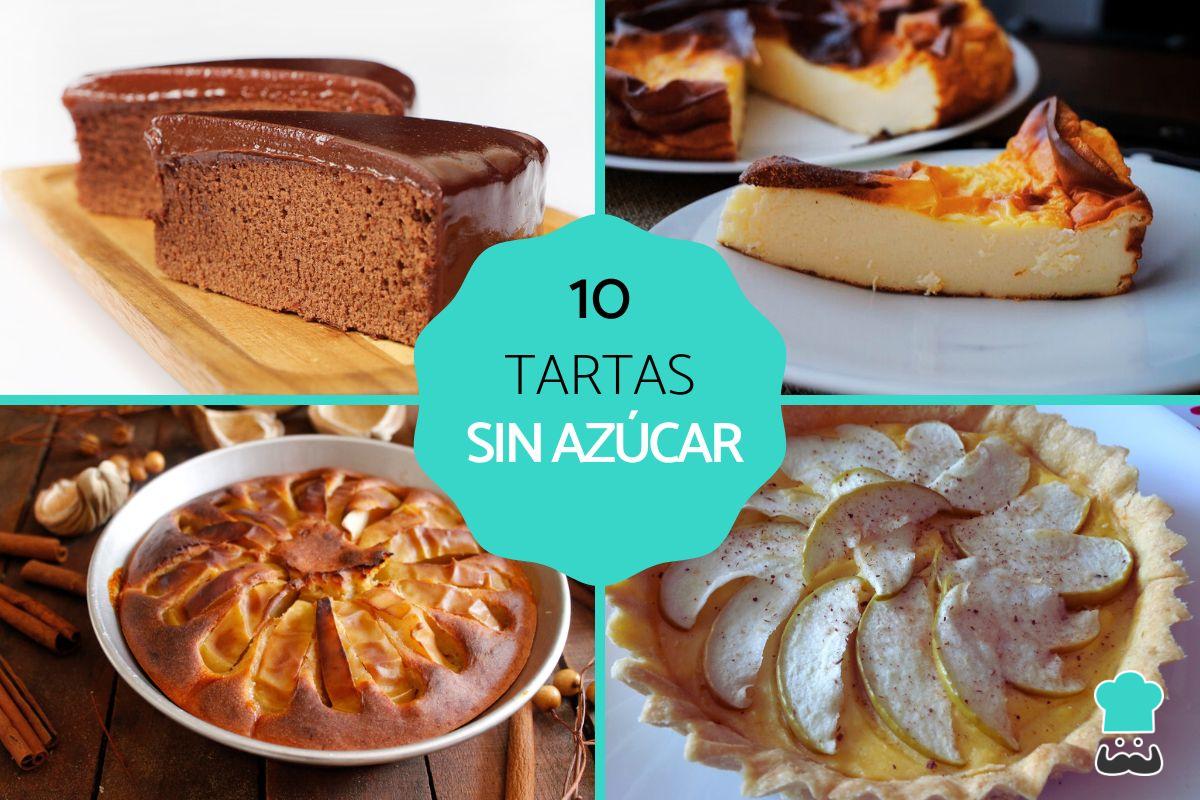 Tartas sin azúcar