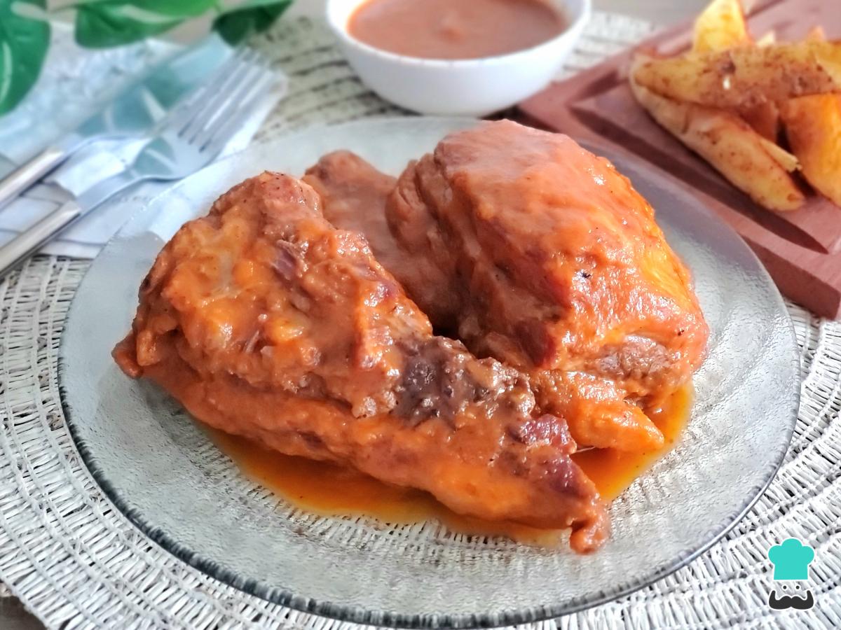 Receta de Pechito de cerdo a la barbacoa