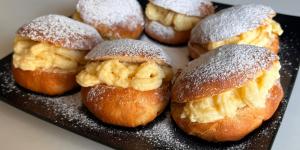 Receta de Berlines al horno