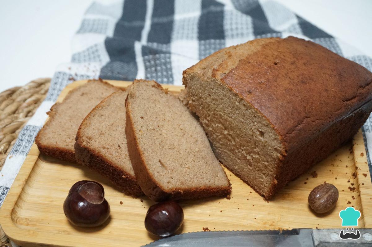 Receta de Bizcocho de castañas y yogur