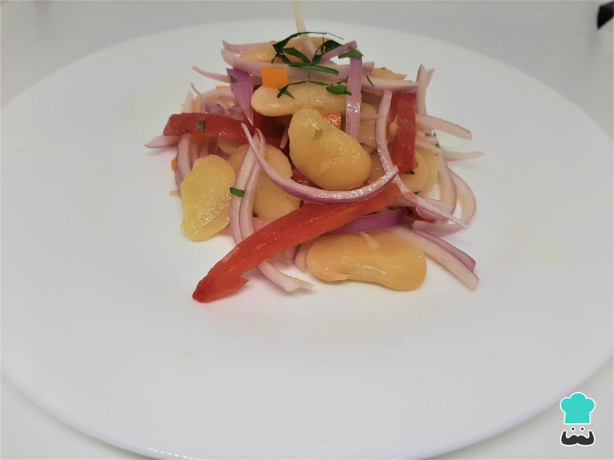 Receta de Ensalada de pallares