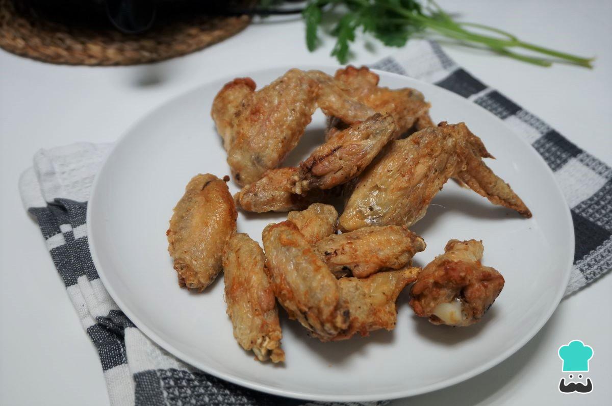 Receta de Alitas de pollo crujientes en freidora de aire