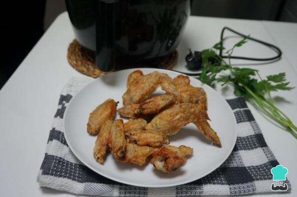 Receta de Alitas de pollo crujientes en freidora de aire - Paso 5