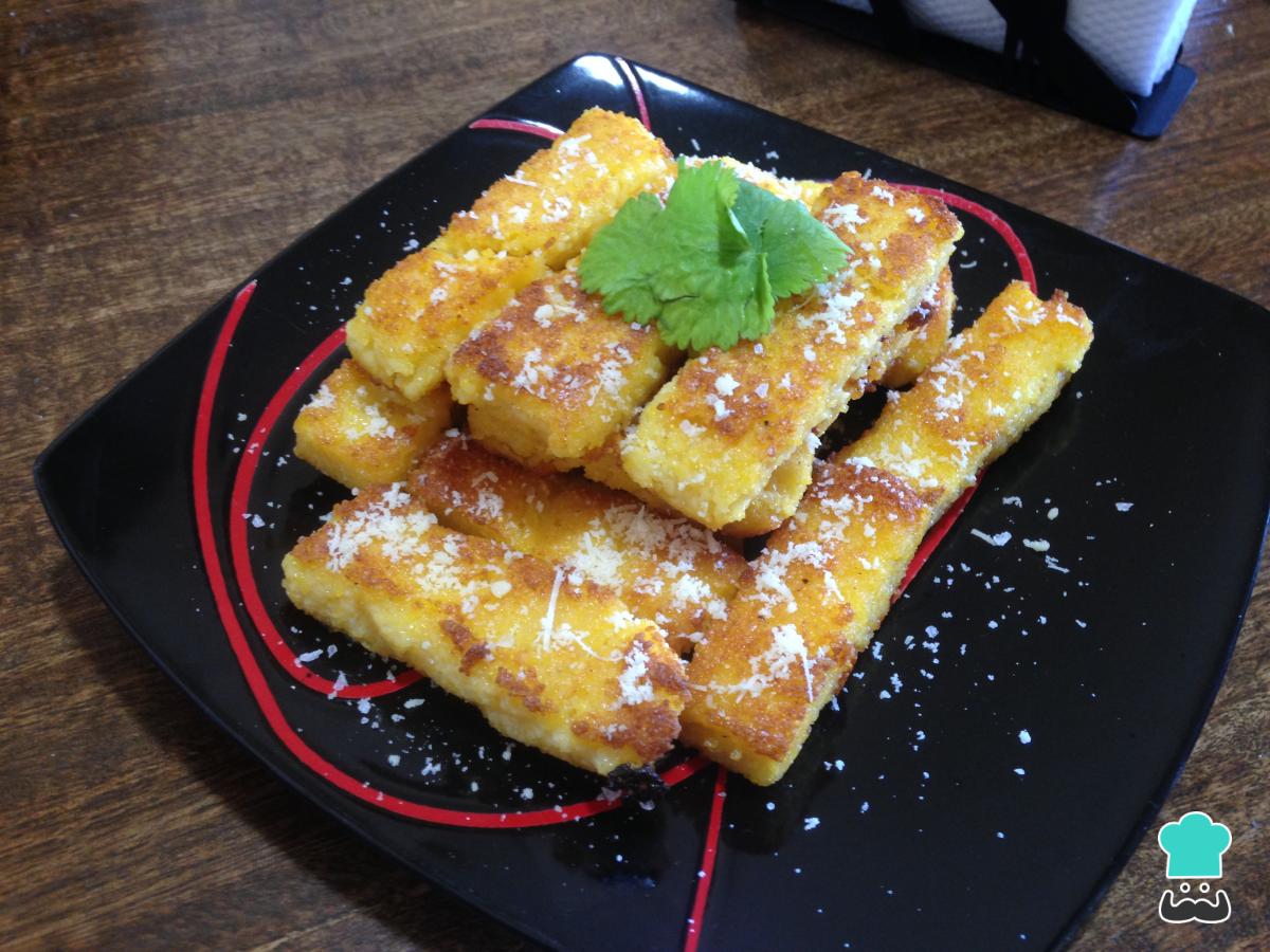 Receta de Polenta frita