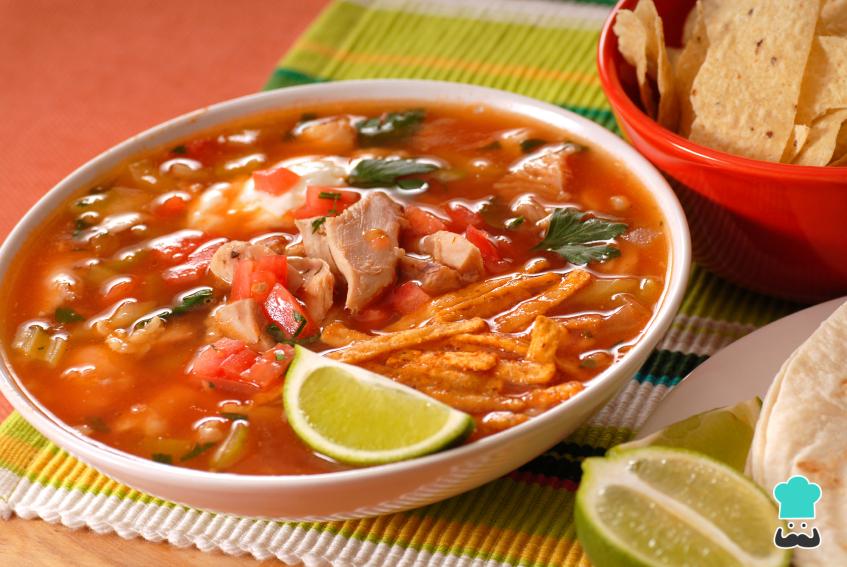 Sopa azteca - Fácil