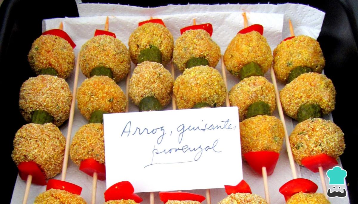 Receta de Bolitas de arroz