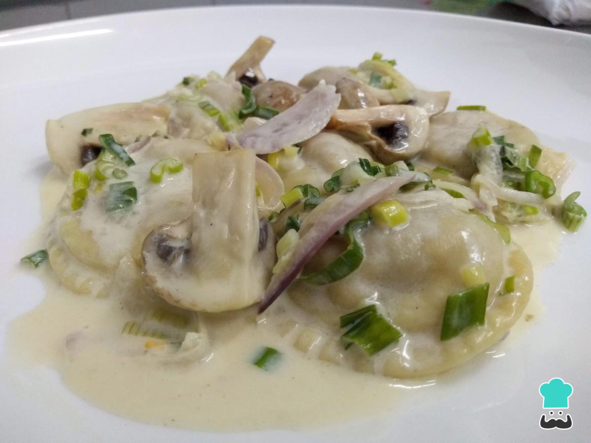 Receta de Sorrentinos de calabaza y queso