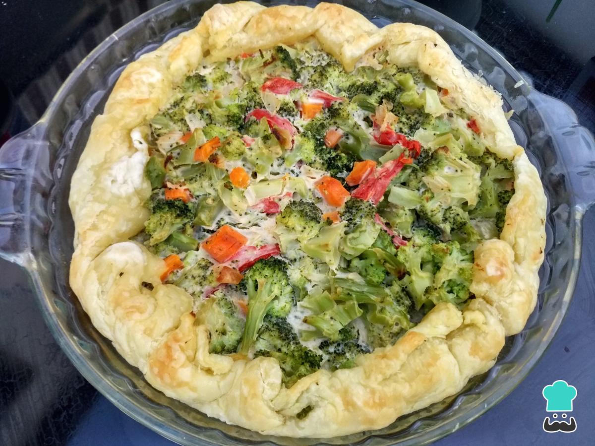 Receta de Tarta de brócoli y queso crema light