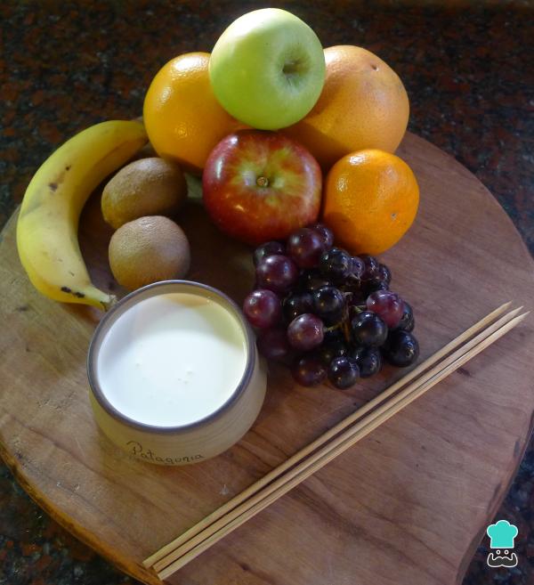 Receta de Diabolo de Frutas - Paso 1