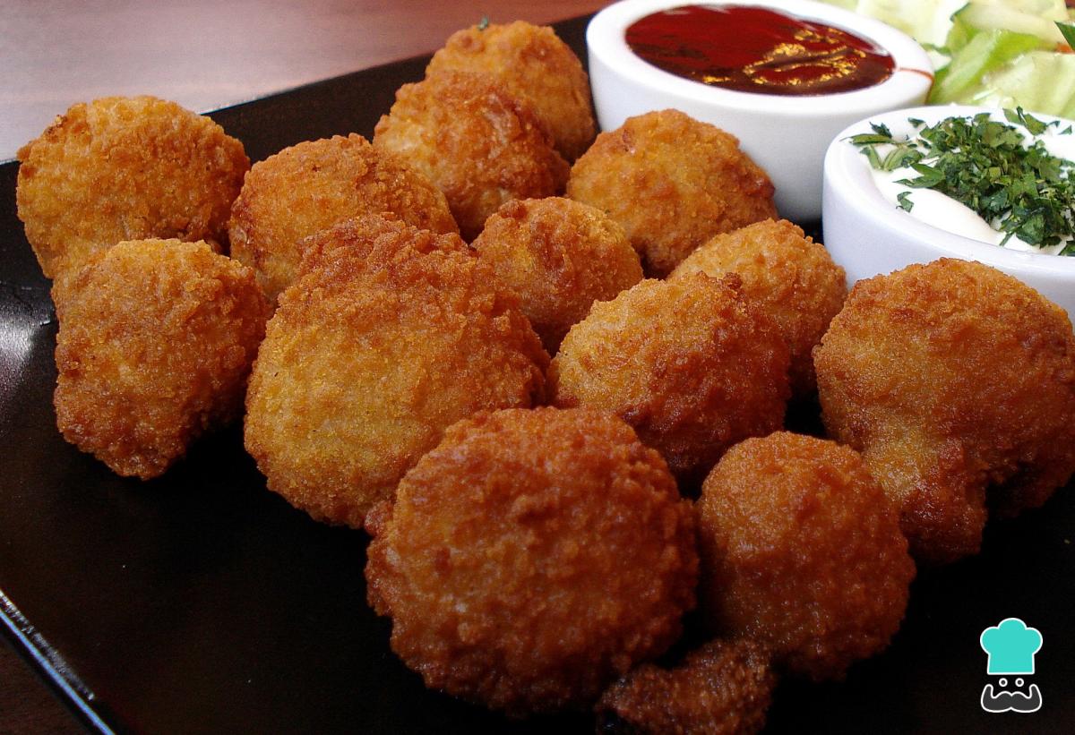 Receta de Milanesa de champiñones