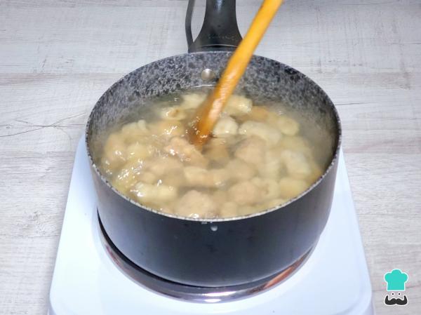 Receta de Ñoquis de harina integral - Paso 7