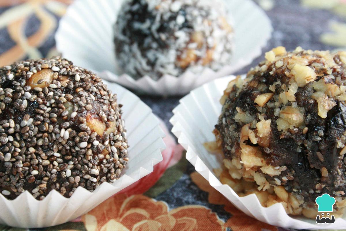 Receta de Bolitas enérgeticas veganas