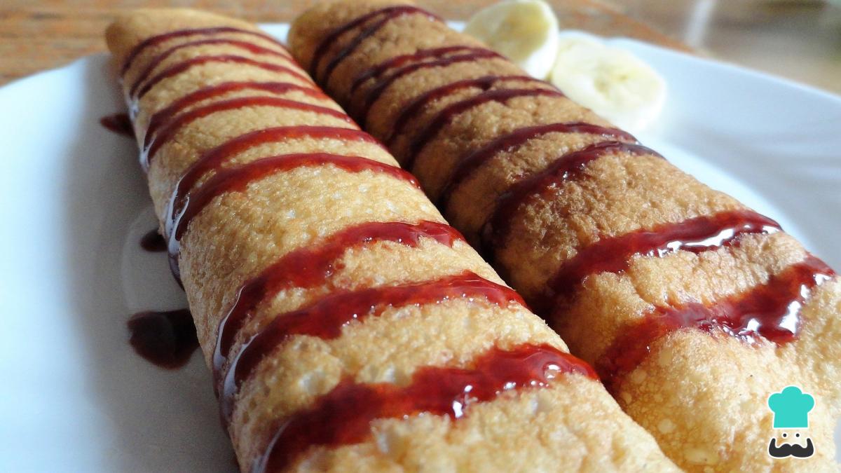 Receta de Crepes sin gluten y sin lactosa