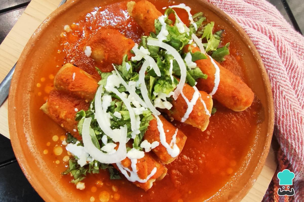 Receta de Enchiladas de queso