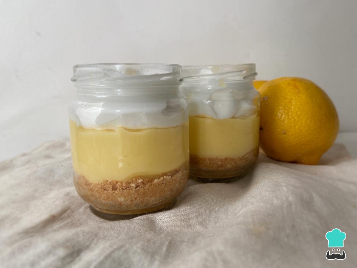 Receta de Lemon pie en vaso