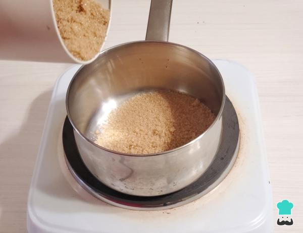 Receta de Caramelo líquido para flan - Paso 1