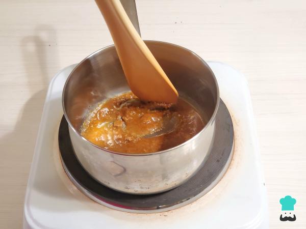 Receta de Caramelo líquido para flan - Paso 3