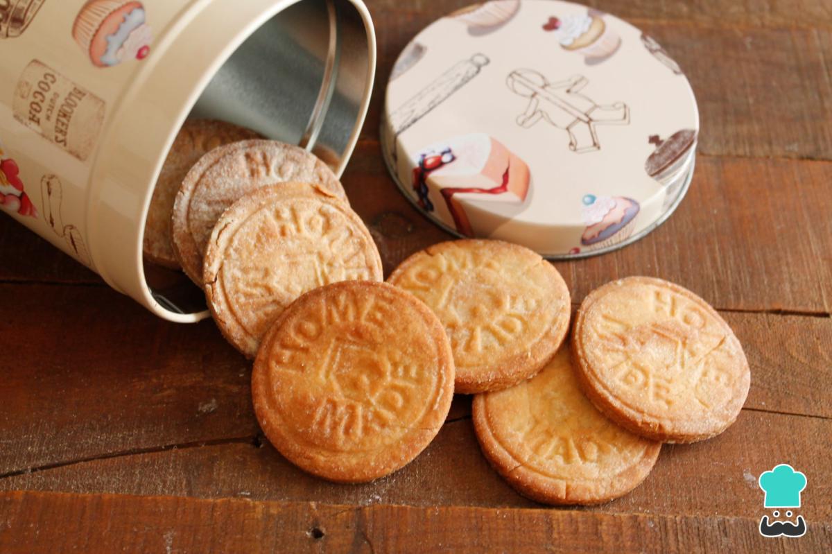 Receta de Galletas caseras sin mantequilla