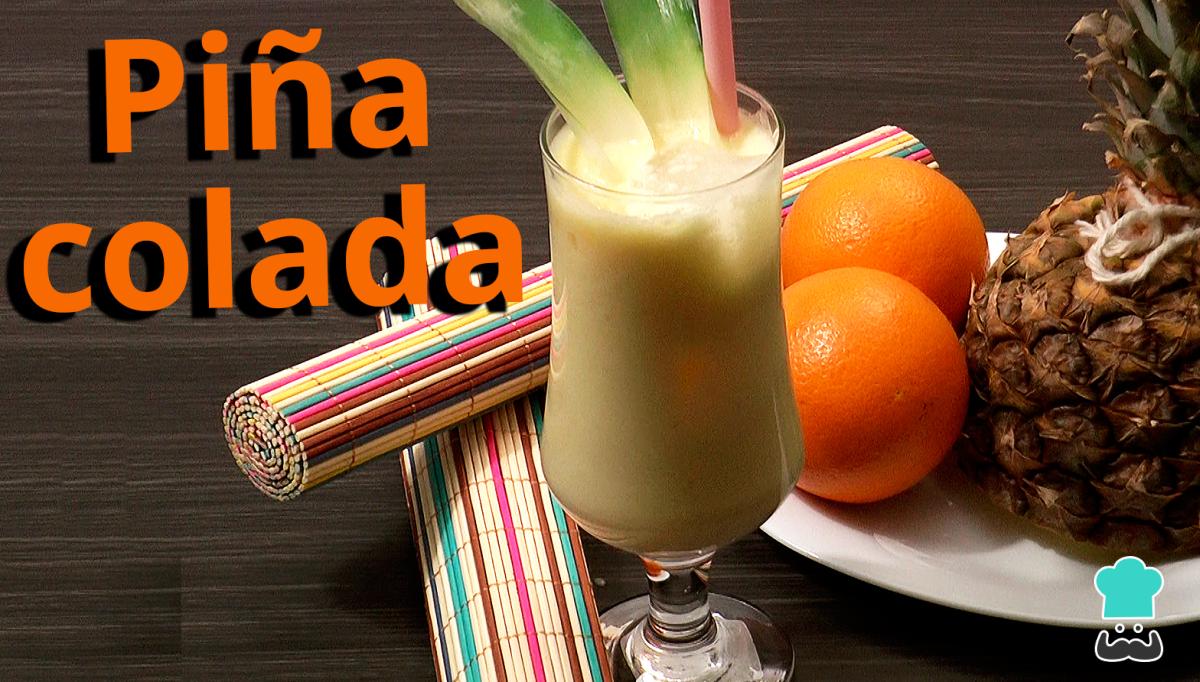 Piña colada con alcohol