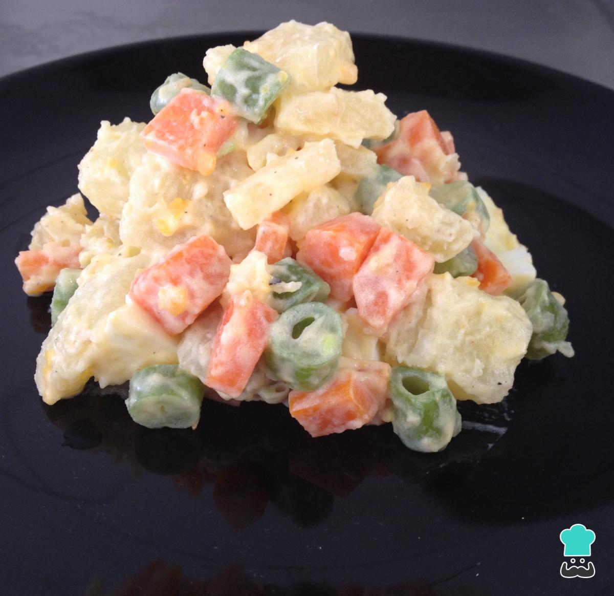 Receta de Ensalada de patata y huevo