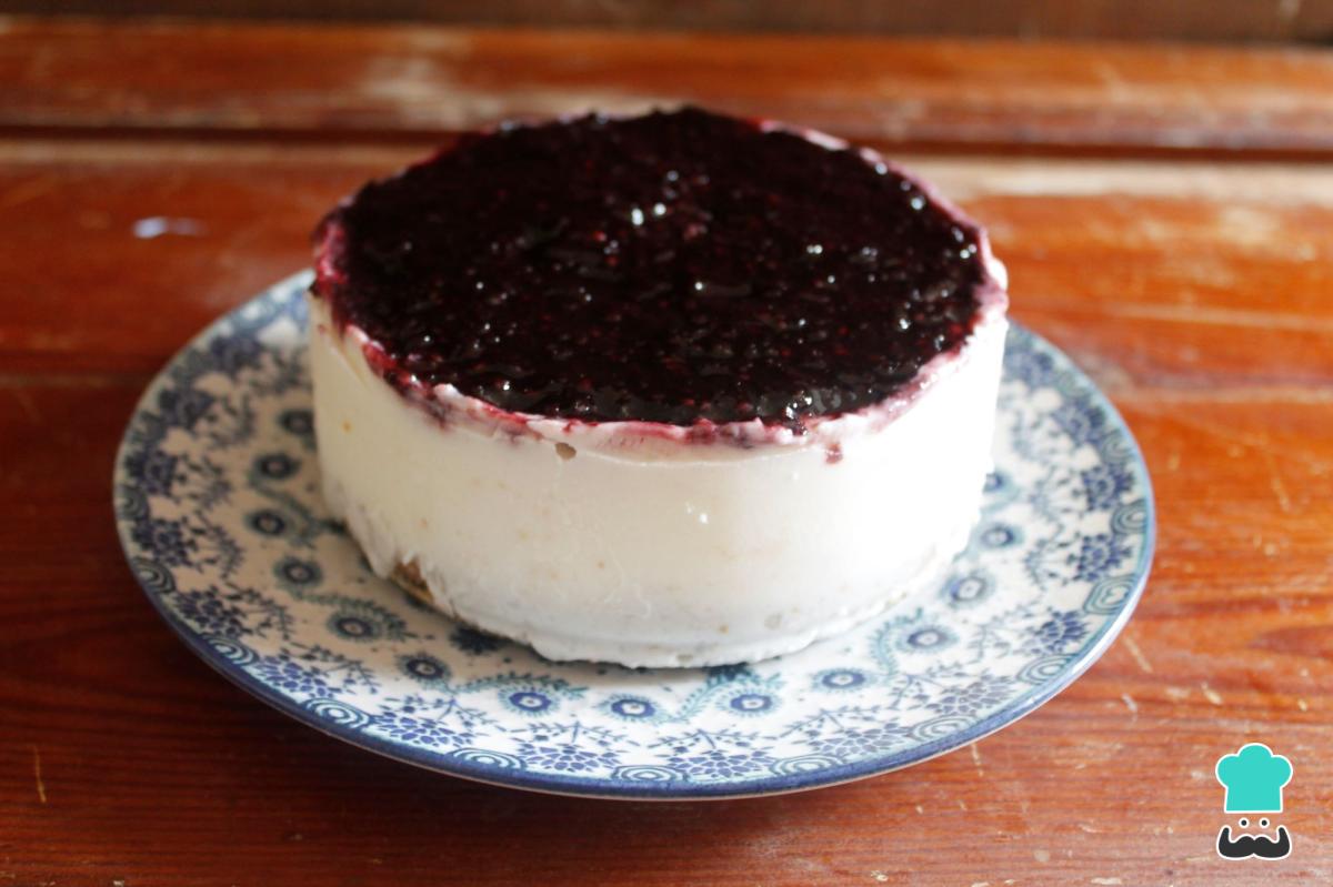 Receta de Tarta de queso sin nata