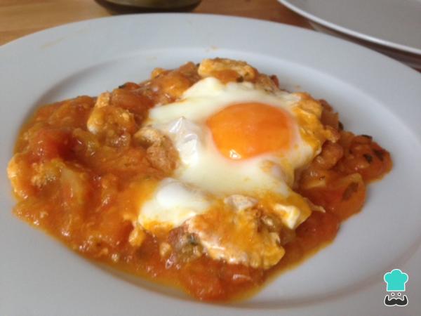 Receta de Huevos fritos picantes