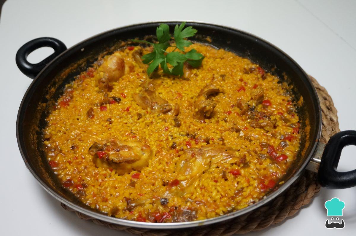 Receta de Arroz con conejo estilo andaluz