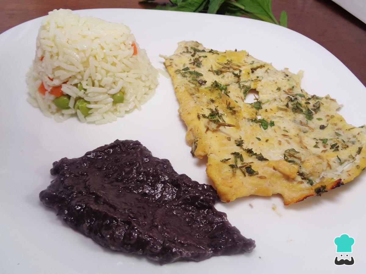 Receta de Pechuga de pollo a las finas hierbas al horno