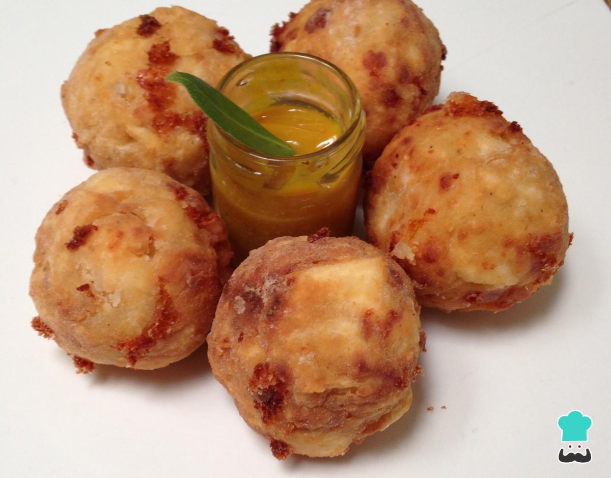 Receta de Croquetas de yuca y queso