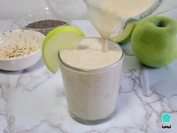 Licuado de manzana y avena para bajar de peso - Paso 6