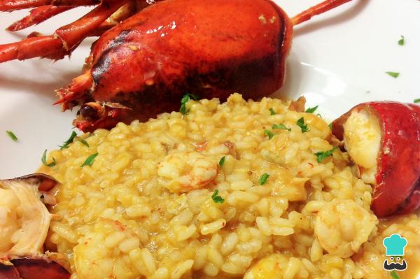 Receta de Arroz con bogavante