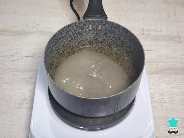 Receta de Flan de huevo en olla express - Paso 1