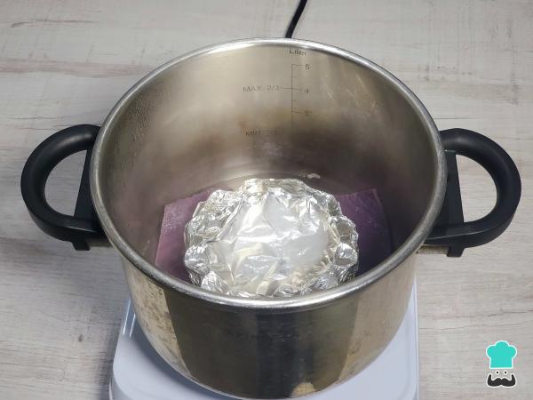 Receta de Flan de huevo en olla express - Paso 9