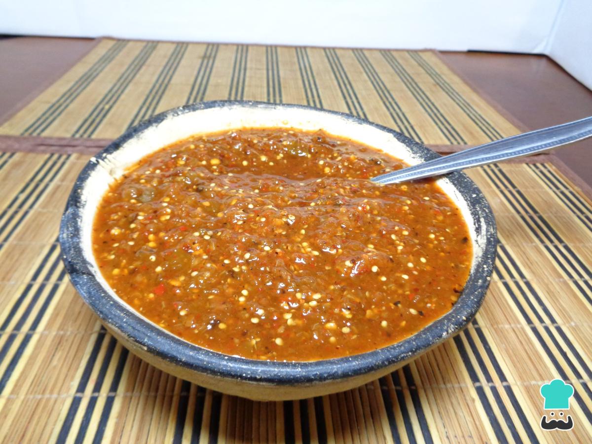 Receta de Salsa roja para carnitas