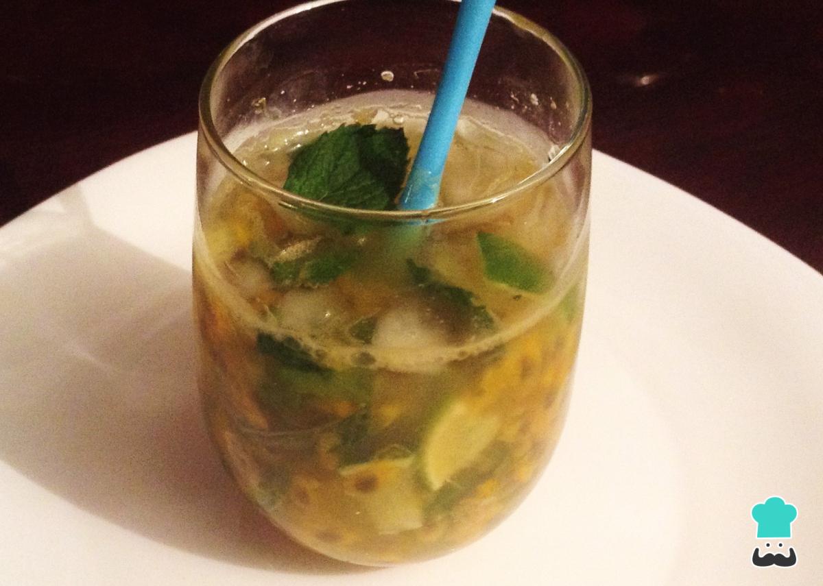 Mojito de fruta de la pasión