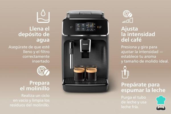 8 Mejores cafeteras profesionales para casa 2025 - Philips Serie 2200