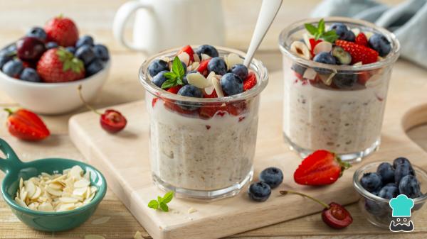 Estas overnight oats son perfectas si no tienes tiempo por la mañana: ricas y saludables - 5 recetas de overnight oats para desayunos saludables
