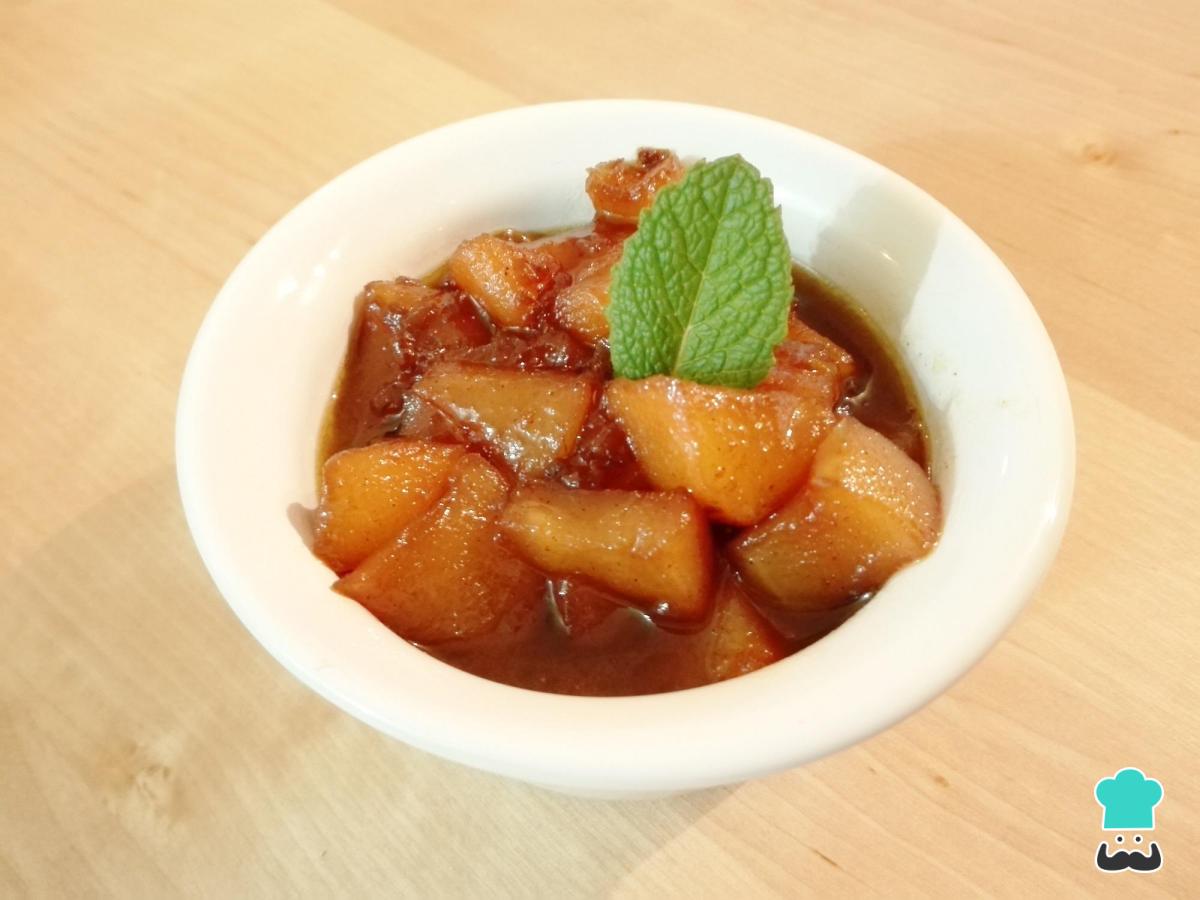 Receta de Chutney de manzana y jengibre