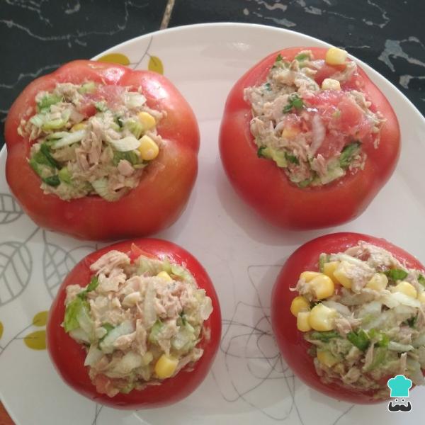 Receta de Tomates rellenos de atún fríos - Paso 4