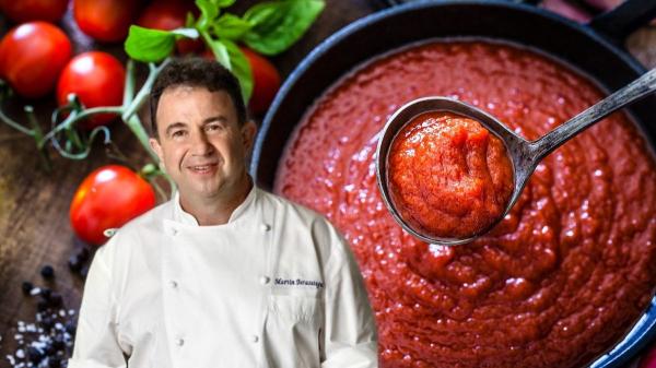 El secreto de Martín Berasategui para una salsa de tomate perfecta: "No se hace con azúcar, la clave es echar esta cantidad justa de vino blanco"