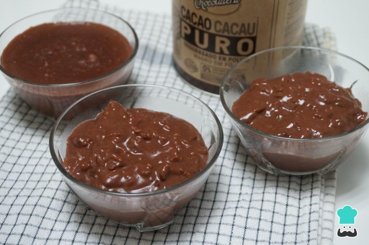 Receta de Arroz con leche de chocolate