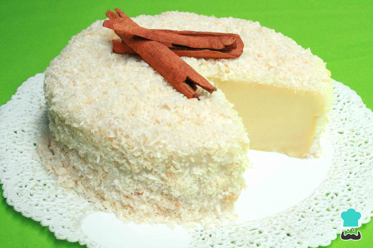 Receta de Tarta de coco y leche condensada