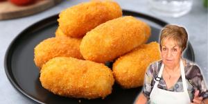 Conchita, abuela cocinera: “Para hacer la bechamel de las croquetas no necesitas báscula, usa 3 cucharadas de harina de trigo y 2 vasos de leche”